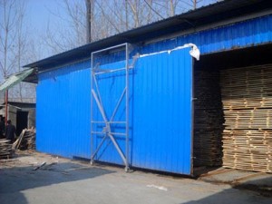 金屬結(jié)構(gòu)木材烘干機(jī)使用現(xiàn)場